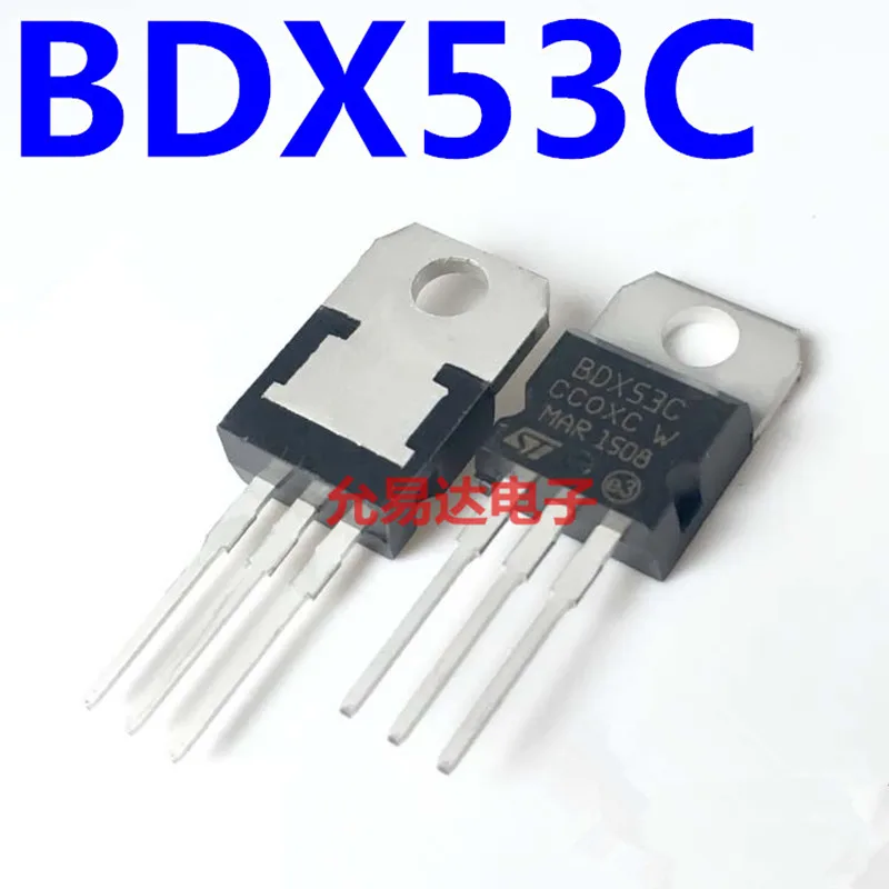 10PCS  Transistor  BDX53C  TO-220