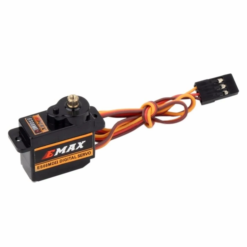 EMAX ES08MDII ES08MD II Metal GEAR Digital Servo up sg90 ES08A ES08MA MG90S TREX 450 Free shipping