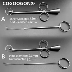 Seringue de greffe en os pour implant dentaire, instruments d'ancrage, outils de sélection, 2mm, 3mm