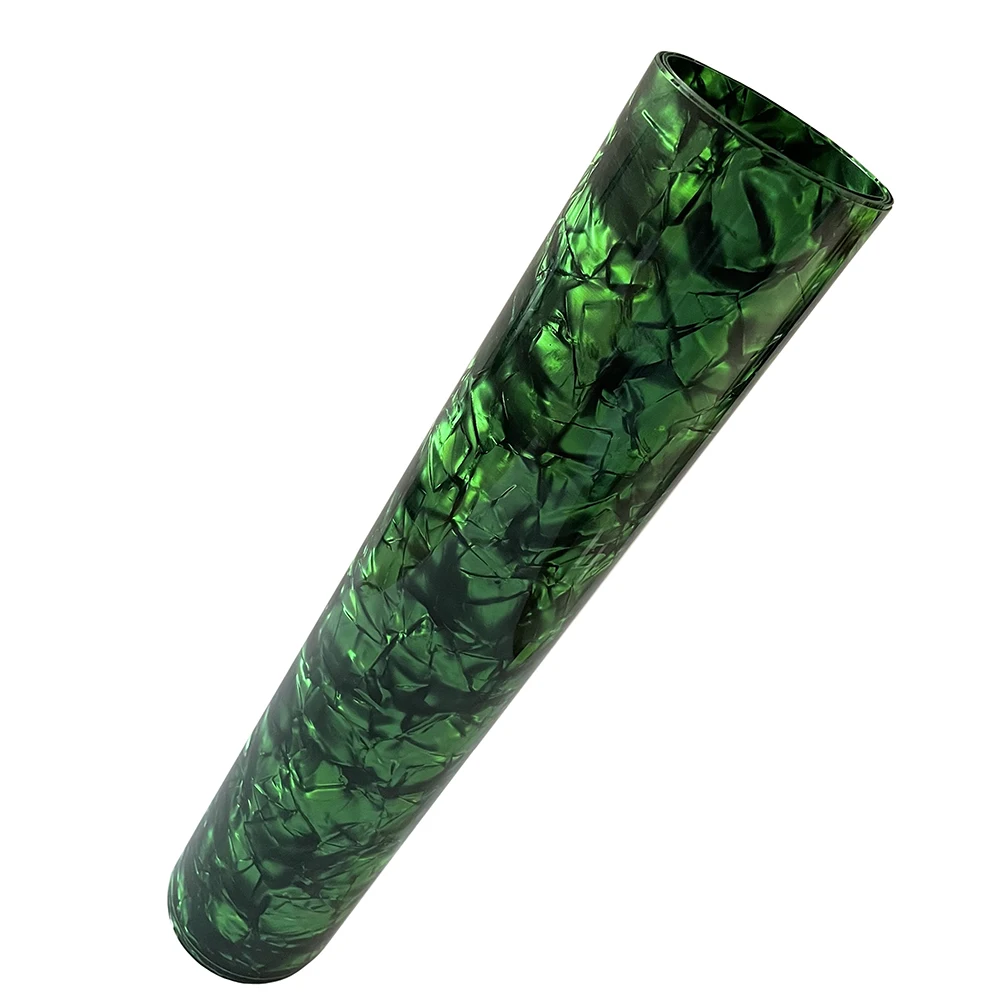 DIY Drum Wrap 0.50mm Diamond Green Celluloid Sheet Musical Instrument Deco Sheet