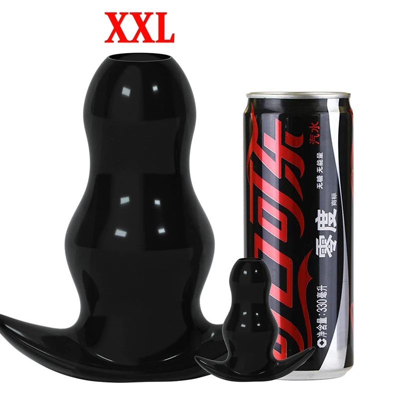 Adult Sex Toys Hollow Butt Plugs Anal Dilator Vaginal Expansion Masturbator Enema Prostate Massage Intimate Goods Buttplug