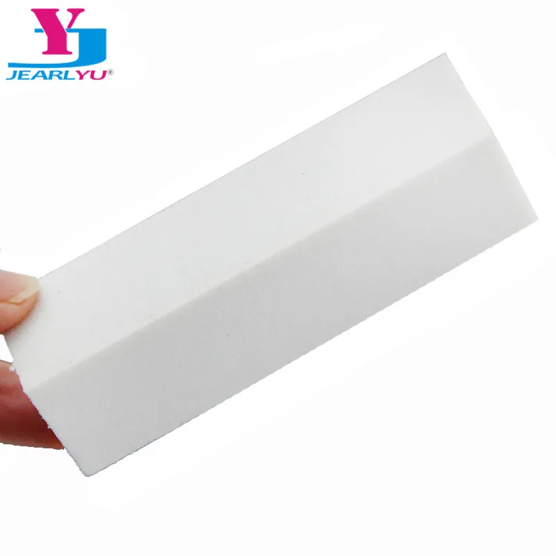 

4pcs/lot White Buffing Sanding Files Block Pedicure Manicure Care Tools Nail Art Buffer File Block High Quality Acrylic Buffer