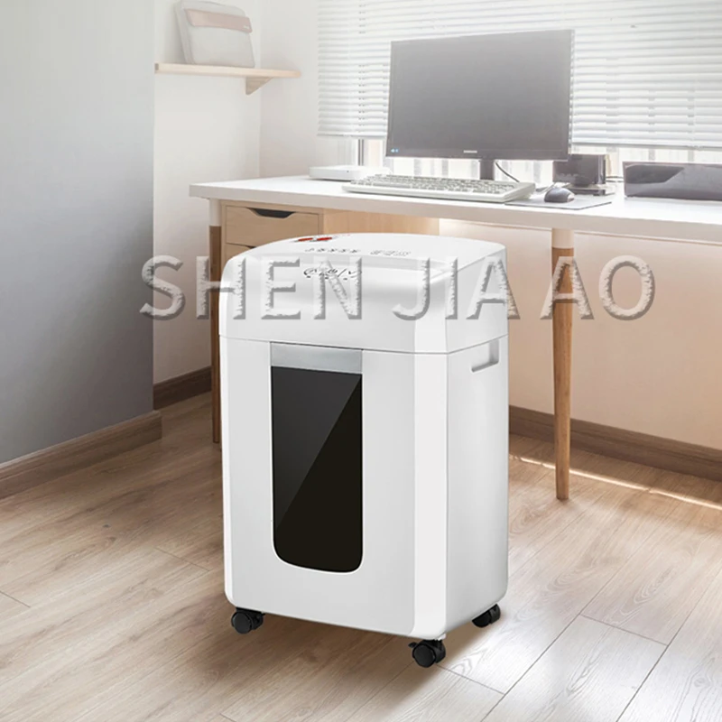 X128 particle Paper shredder / electric office shredder /16L commercial A4 paper waste paper machine 5 grade secret shredder