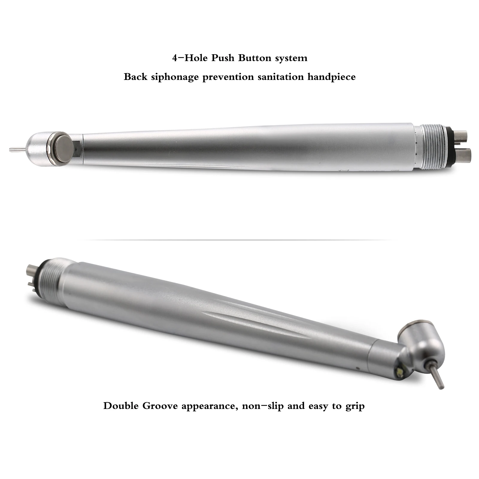 Yabangbang 4-Hole ทันตกรรมกังหันหัว45องศา LED E-Generator ความเร็วสูง Handpiece ปุ่มกด Chuck ร้อนขาย!