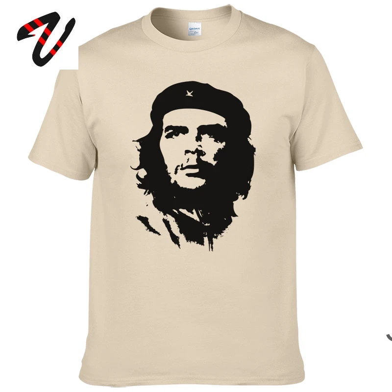 Character Features Che Guevara Graphic T Shirt Men 100 Cotton Loose Vintage Style Sweatshirt High Quality O-Neck Tee Shirt Homme