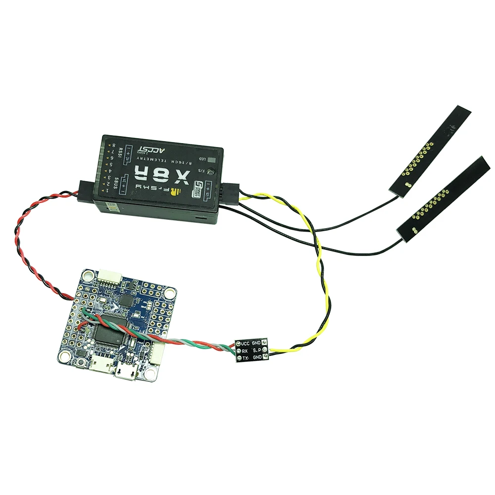 Frsky S.Port / F.Port Signal Inverter Board for F4 Flight Controller to X8R/X4RSB/XSR/XSR-M/R9/R9 Slim/R9 mini Receiver