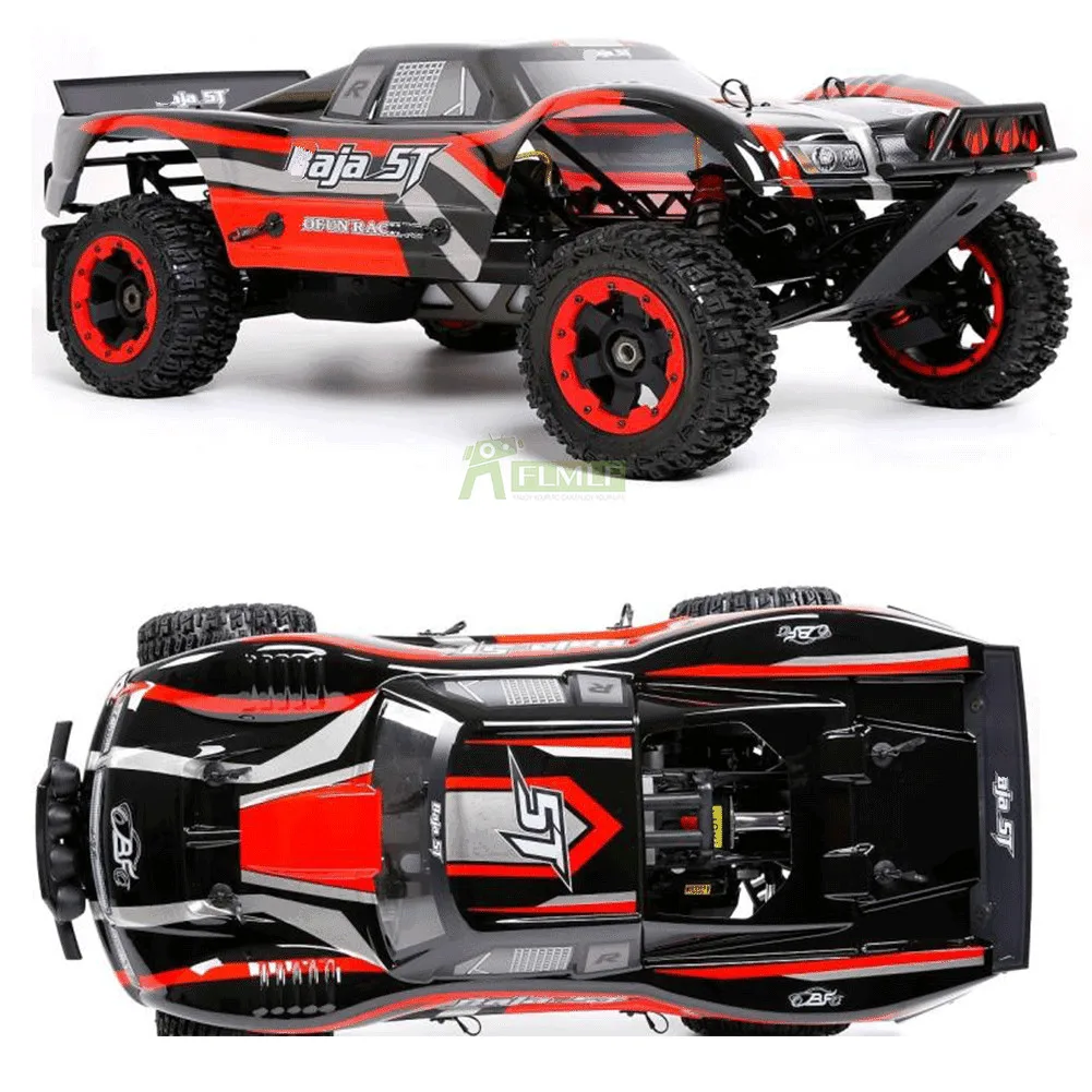 

32CC 2T Gas Engine Off-road Racing 2.4G Remote Control Car Toys with Symmetrical Steering 2WD RC Truck for 1/5 Rofan BAJA 5B 5T