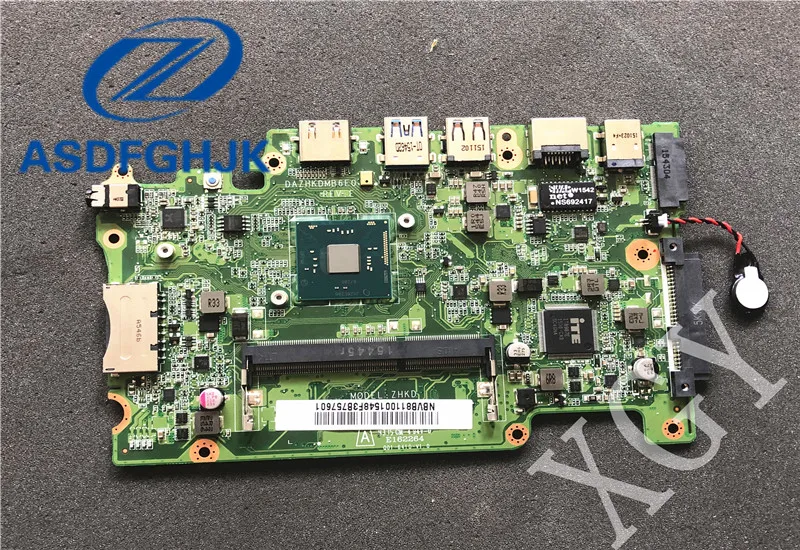 

Laptop Motherboard DAZHKDMB6E0 For Acer for aspire ES1-131 Motherboard NBVB811001 DDR3 SR29H N3050 100% Test OK