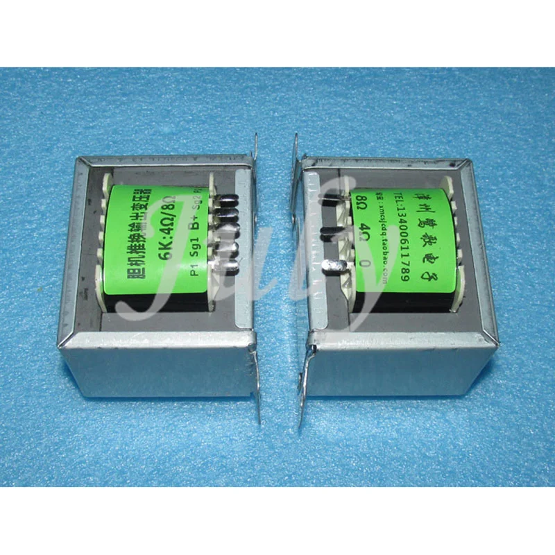 

A pair of 6K push-pull output transformers 25W have super linear tapped EI66X40mm iron core, used for 6P3P and other tubes