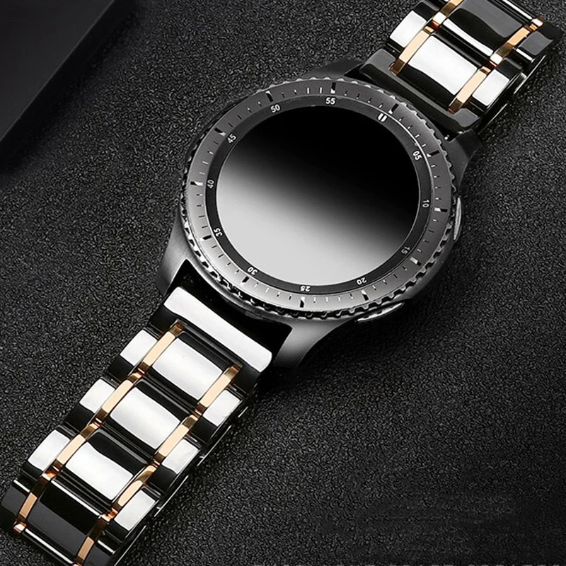 20mm 22mm Ceramic Bracelet For Xiaomi Huami Amazfit Stratos 3/2/2S Replacement Straps For Amazfit GTS/GTR /Bip Lite/Pace Correa