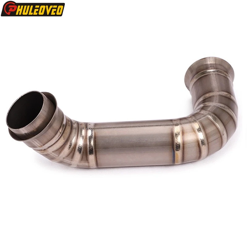 Motorcycle Exhaust Mid Link Pipe for KTM 890 Duke R/GP 2020-2023 for KTM 890 Duke 21-22 Exhaust Muffler Can Escape Connect Pipe