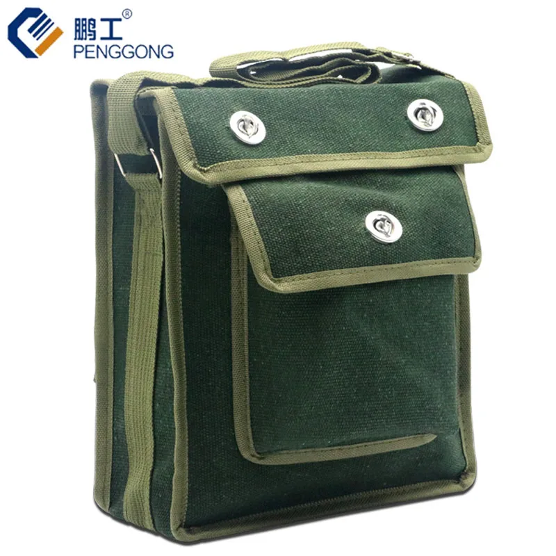 Thợ Điện Canvas Túi Đựng Dụng Cụ Di Động Ngoài Trời Trại Đa Chức Năng Túi Đựng Dụng Cụ Leo Núi Bolsa Herramientas Dụng Cụ Đóng Gói BD50TB