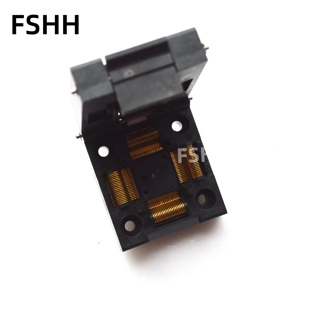 IC51-0804-808 test socket QFP80 TQFP80 LQFP80 IC SOCKET Pitch 0.5mm