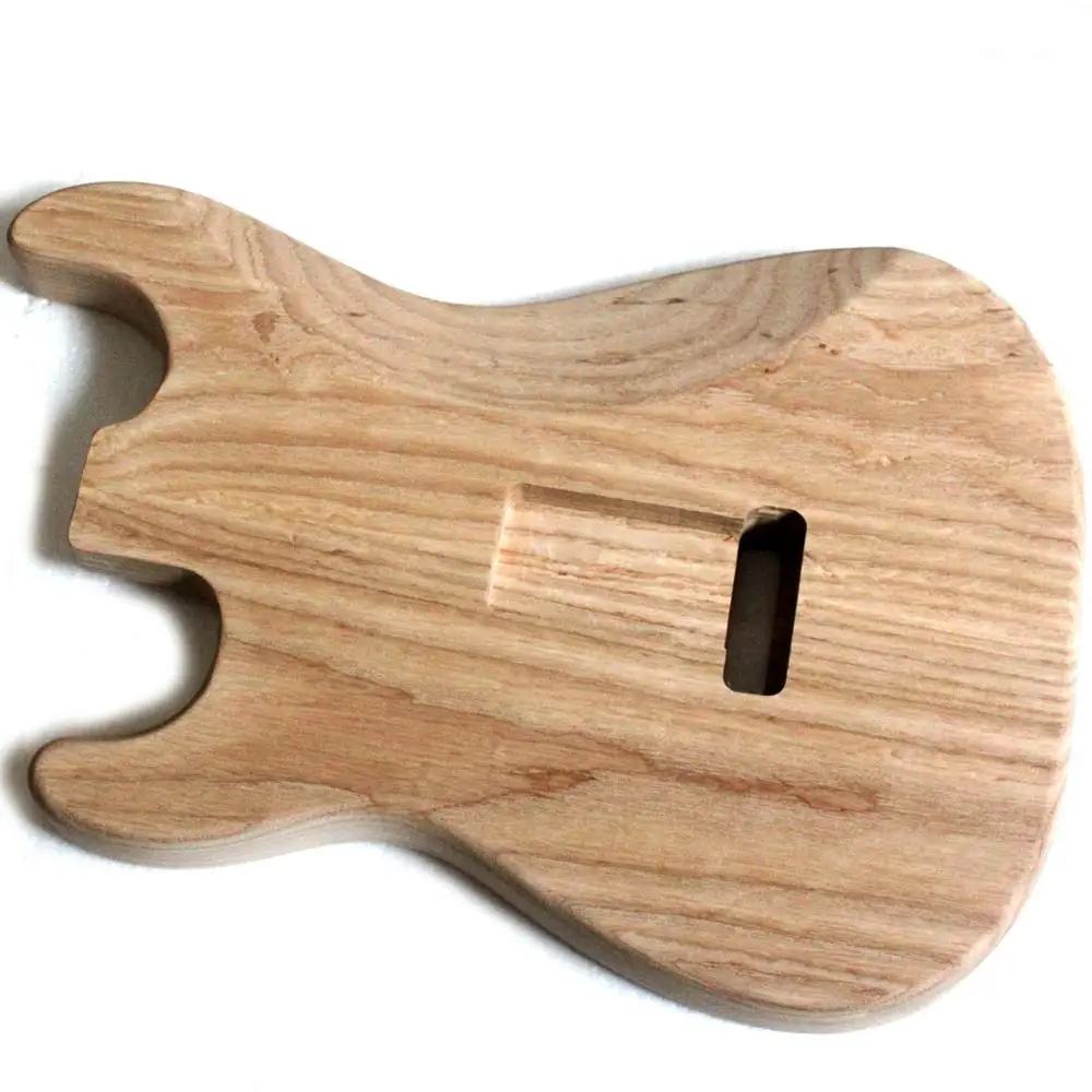 Ash wood Unfinish electric body