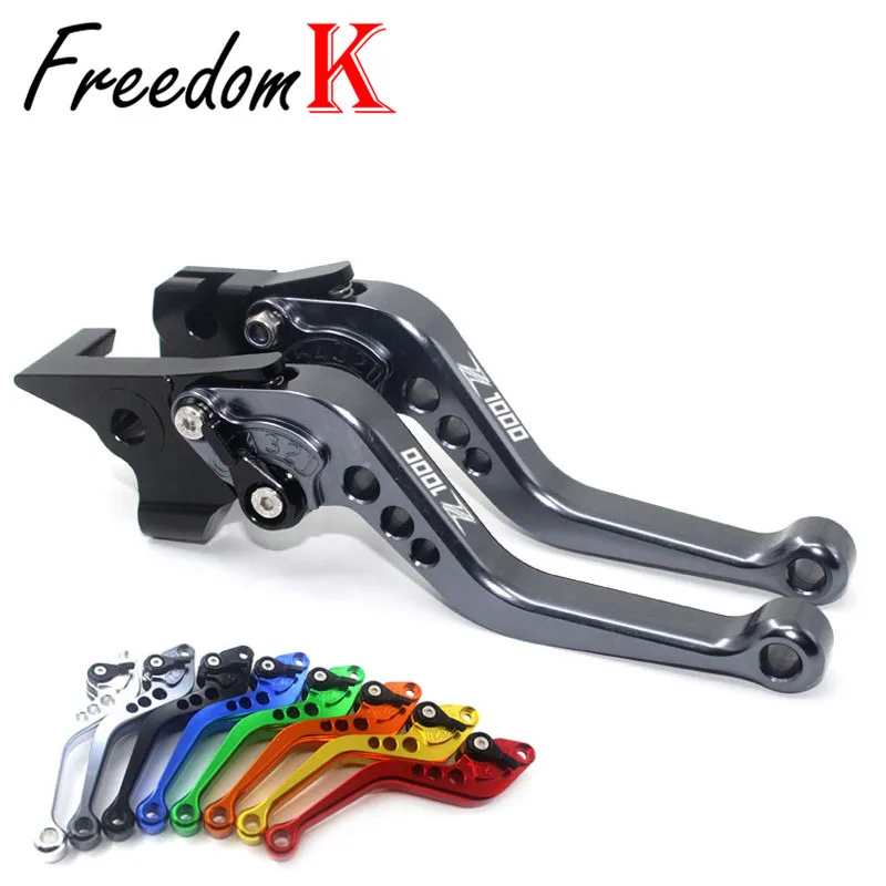 Motorcycle Accessories Short CNC Adjustable Brake Clutch Levers Fit For Z1000 Z 1000 2017 2018 2019