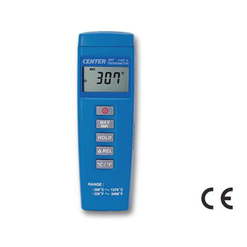 

CENTER-307 Thermometer(Compact Size, Economy)Auto Power OFF,Resolution 0.1C,01F.