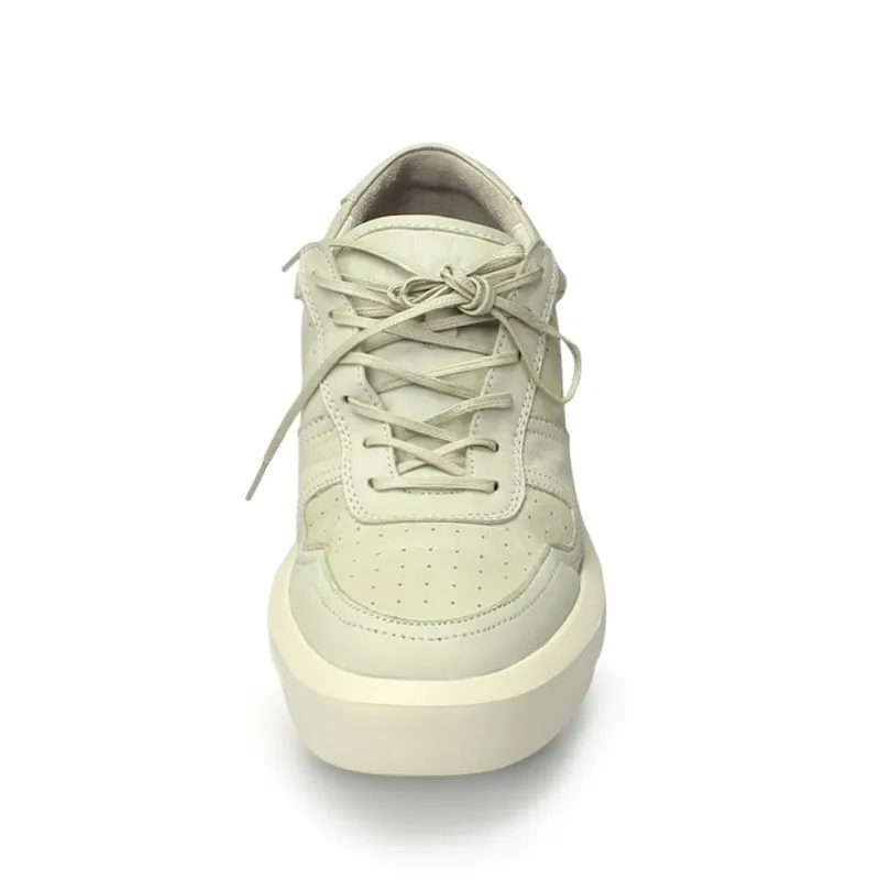 Nieuwe Designer Heren Luxe Koe Lederen Schoenen Casual Dikke Platform Sneakers Mens Jogger Trainers Hoogte Toenemende Schoenen