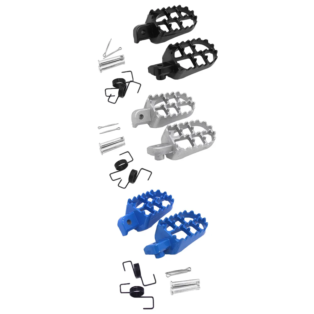 

1 Pair 8mm Motorcycle Foot Pegs Pedals for Yamaha PW50 PW80 Honda XR50R Motorbike Accessories