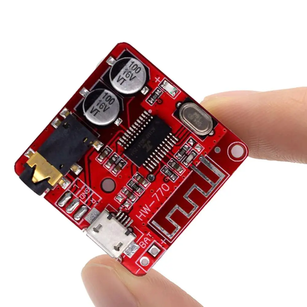 DIY Bluetooth Audio Receiver board Bluetooth 5.0 MP3 Lossless Decoder Board Wireless Stereo Music Module 3.7-5V