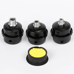 12.5/16/20mm Metal Air Compressor Intake Filter Squelch Muffler Air Filter Air Compressor Spare Parts 1/2 '' 5/8