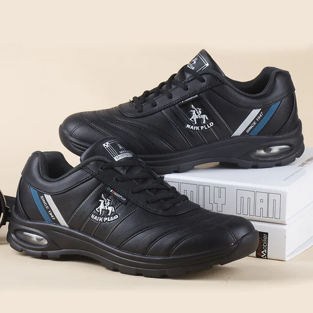 Paul-Zapatillas deportivas de Golf para hombre y niño, zapatos informales con cojín de aire, tenis, estudiantes, color blanco