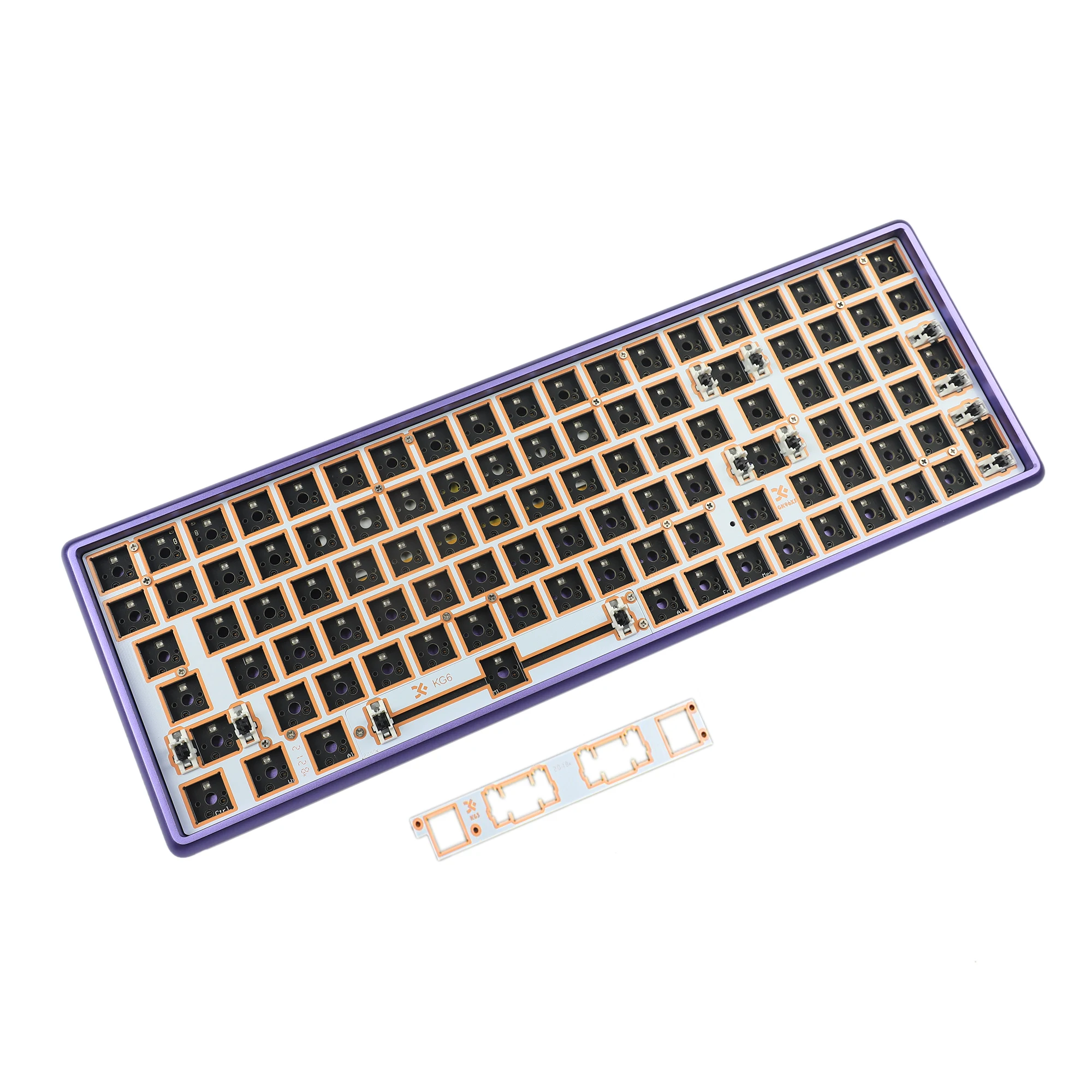 Diamond GK96 GK96xs Hot Swappable RGB Programmable Bluetooth Wired Mechanical Keyboard Kit Type C Replacable Space