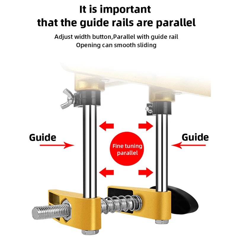 Wooden Door Slotter Set Lock Hole Opener Kit Lock Mortiser Slotter Jig Key Door Lock Mortiser Installation Mortising Jig Tool