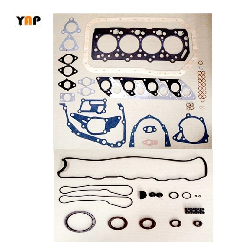 Overhaul Gasket Engine Kit For Mitsubishi T35 PAJERO CANTER Montero L200 L400 4D56 2.5L 8V L4 MD997249 1992-2013