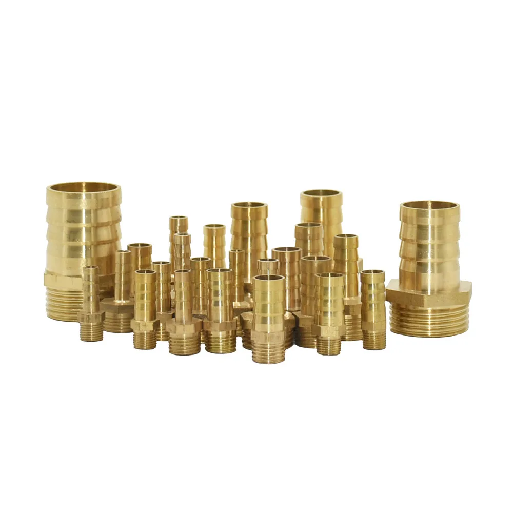 

Brass 1" Male To 16mm 19mm 25mm 32mm Hose Barb Connector Copper Connector Garden DN15 DN20 DN25 1Pcs