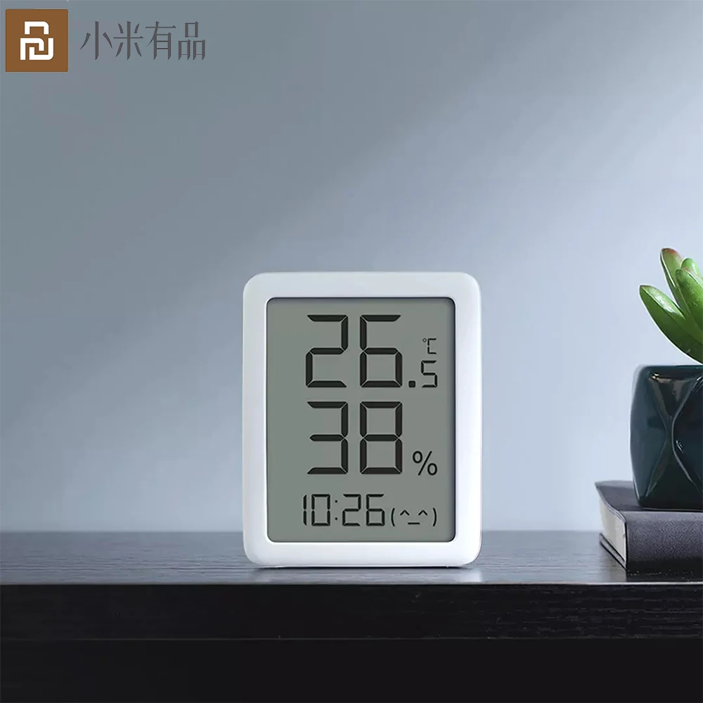 XiaomiYoupin miaomiaoce Termometro Schermo E-ink LCD Ampio display digitale Termometro Igrometro Sensore di umidità della temperatura