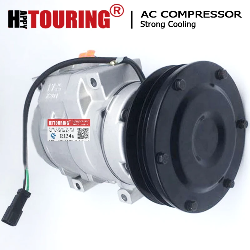 10S17C A/C Compressor For Excavator Caterpillar 320C 320D DL 1761895 447280-2070 447220-3845 447220-3846 447220-3847 447220-3848