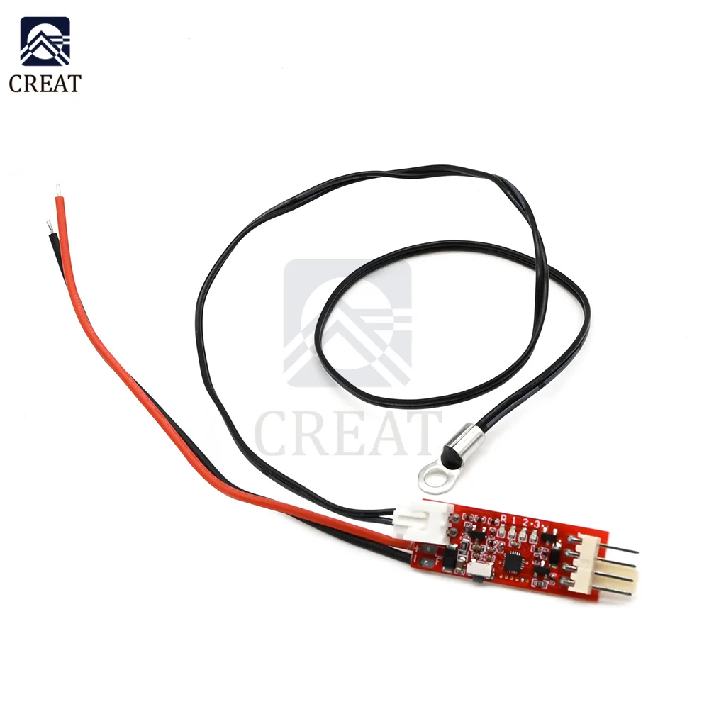 4 Wire PWM PC CPU Fan Temperature Speed Controller Governor Automatic Shutdown Module with Sensor Probe DC 12V