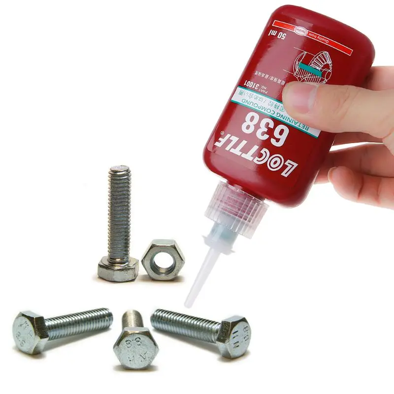 638 Giữ Lại Hợp Chất Chủ Đề Locker 50Ml Keo Keo Đối Với Mang Mặt Bích Ống Sửa Chữa Đồ Chơi Các Bộ Phận Phụ Kiện