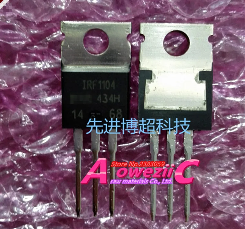 

Aoweziic 100% new imported original IRF1104PBF IRF1104 TO-220 FET 40V 100A