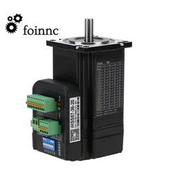 2N.M Integrated Closed-loop Step Motor IHSS57-36-20, DC36V, 57 Series Integrated Step Motor, Suitable CNC Controller