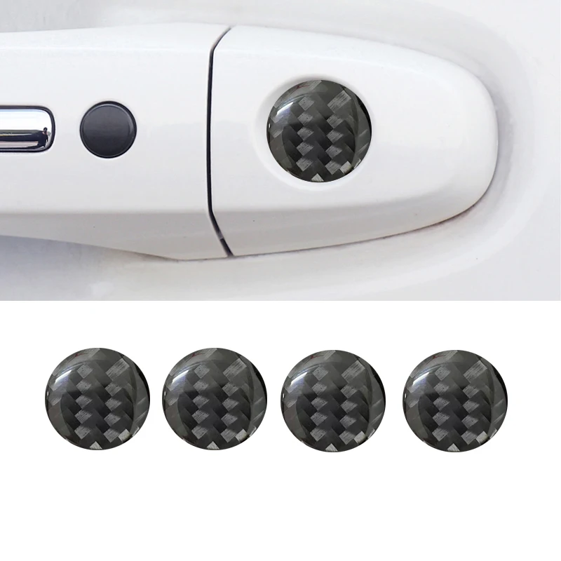 Защитные наклейки для автомобильного дверного замка Infiniti Q50 Q50L Q60 Q70L QX30 QX50 QX60 QX70 QX80 ESQ FX35 Q30, 20 мм