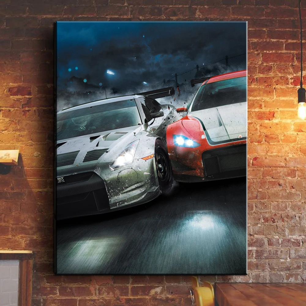 

Need For Speed Poster Painting World Famous Racing Car Rally Picture Print Modern Quality Canvas For Living Room Home Decor