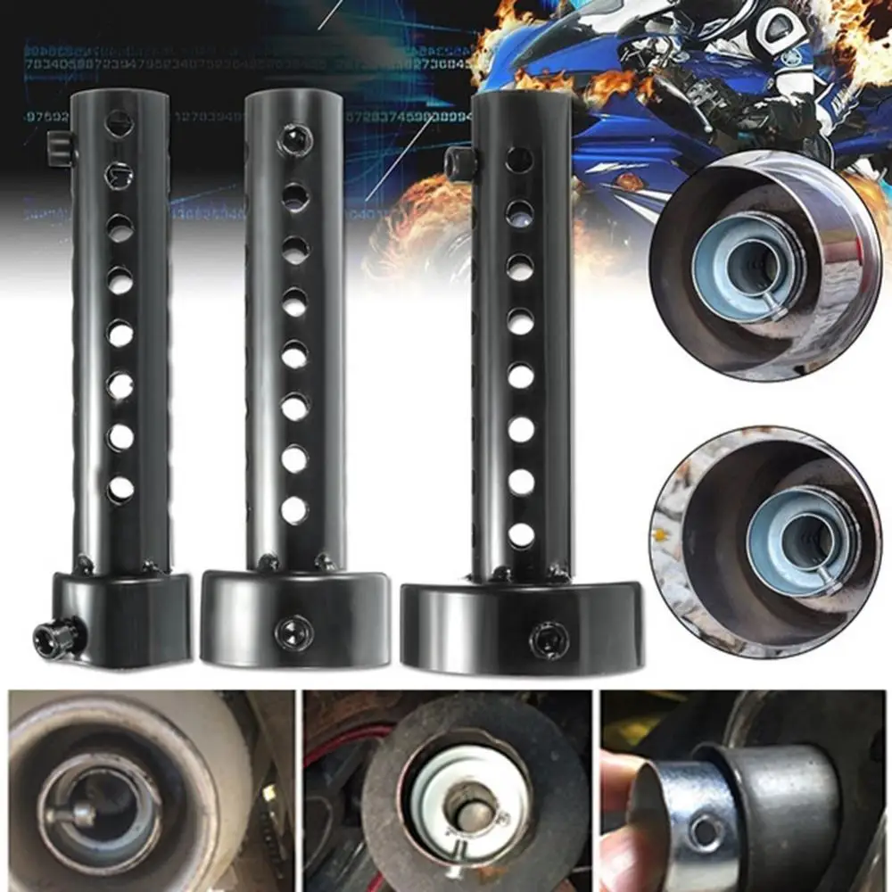 35/42/45/48/60mm Motorcycle Exhaust Can Muffler DB Killer Adjustable Removable Silencer Noise Sound Eliminator Motorcycle Parts