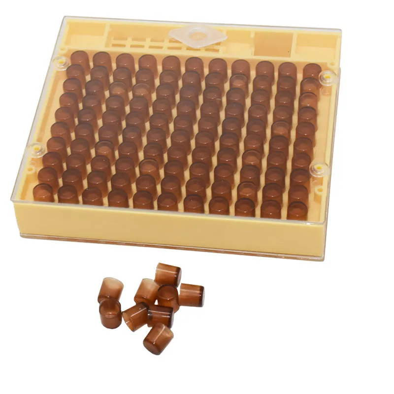 

1set Beekeeping Bee Queen Rearing Cell Cup Box kit Plastic Honeycombs Queen Bee Cage Isolation Apiculture Equipment