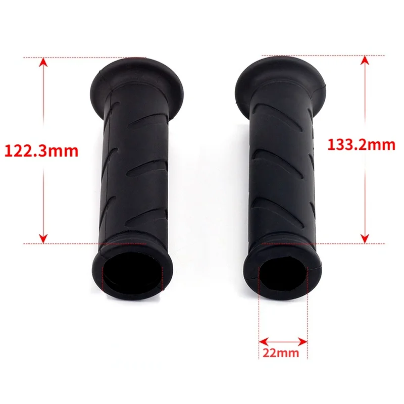 For Chinese Gy6 50 150cc scooters mopeds Pit Dirt Bike ATV Motorcycle grip hand rubber grips modified throttle turn Grip Settle