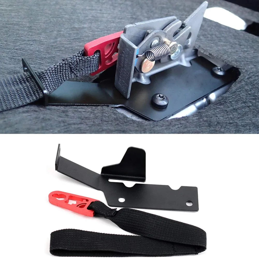 

2 PCS Stable Rear Seat Release Strap Latch Kit For Ford F-150 2009-2018 F-250 F-350 2017-2019