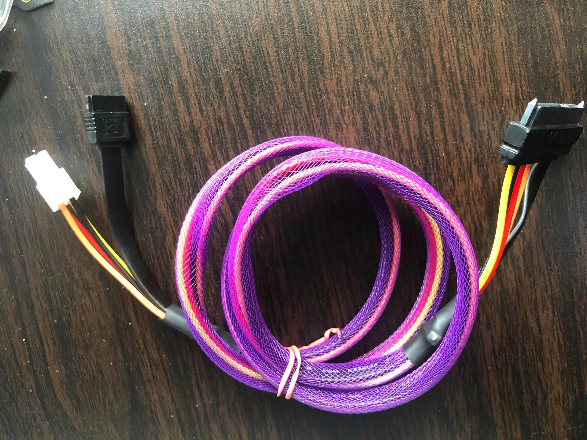 PC3000 Power Cord and SATA6GB Data Cable Support UDMA-E/Express/MRT with 4 Pin Power interface