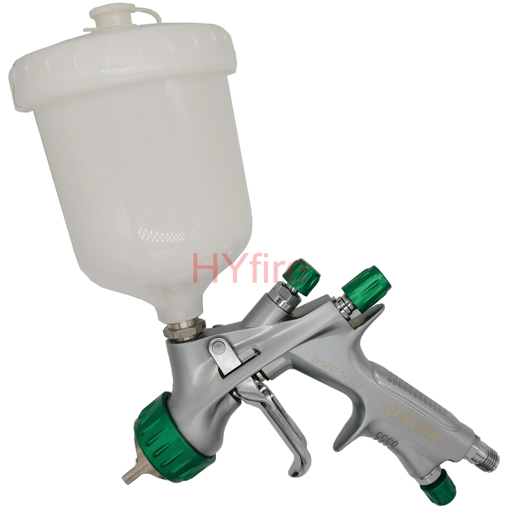 

ITALCO SHINE 1 H.V.L.P SPRAY GUN 1.3 tip 600ml cup Feed Spray Gun