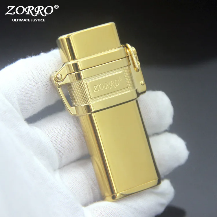 Waterproof Retro Lighter Grinding Wheel Flint Metal Kerosene Oil Trench Lighter Cigarette Gasoline lighter Outdoor survival Tool