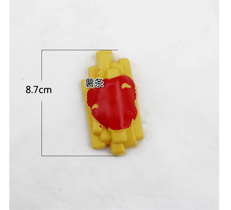 Toy Food Children At Home Simulation Food Fries Awareness Children's Toys Kindergarten Teaching Aids Finished Goods Plastic 2021