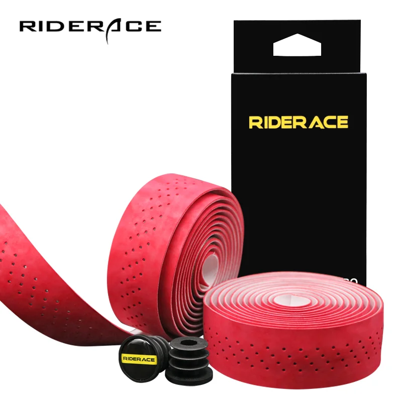 Bicycle Handlebar Tape Road Bike Handle Bar Tapes Skin Velvet Breathable Cycling Damping Anti-Vibration Wrap Bike Accessories