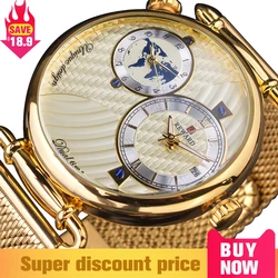 Men Watches New Luxury Top Brand REWARD Gold Watch for Business Quartz Waterproof Wristwatch with Gift Box Montre Homme