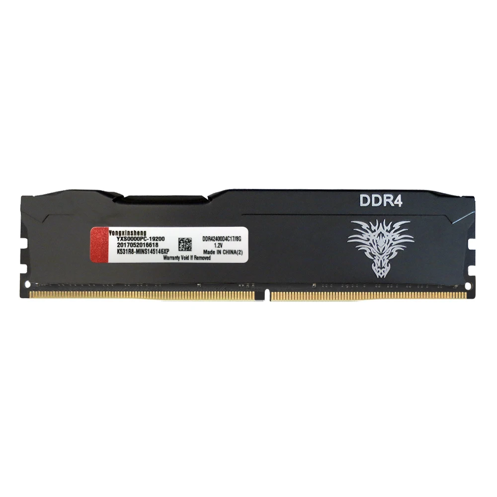 DDR4 4GB 8GB 16GB 2133MHZ 2400MHZ 2666MHz PC4-17000 19200 21300 DIMM RAM Stick 288pins Universal Desktop Memory 16banks