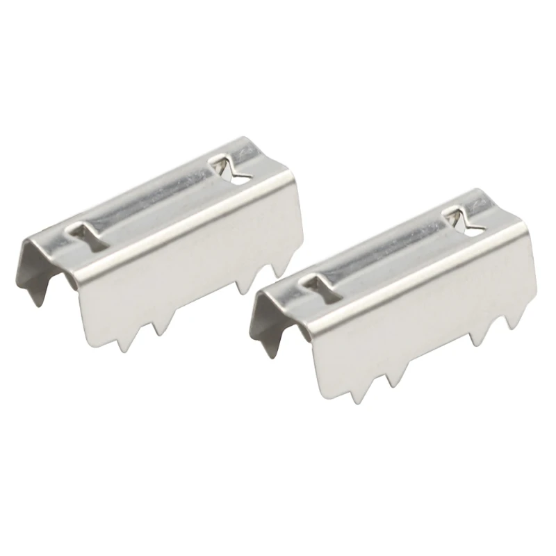 10pcs 3D Printer GT2 Open Belt Clip Open-end Timing Belts Belt Clamp Crimp Style