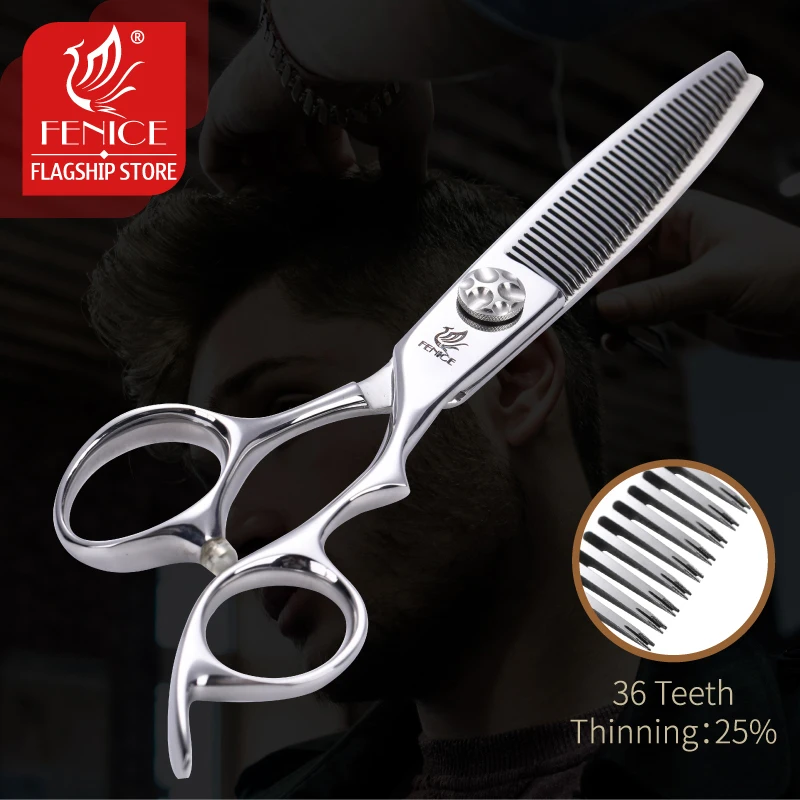 Fenice Professional Japan ATS314 Barber Salon High-end Thinning Scissors Hairdressing Straight Shears